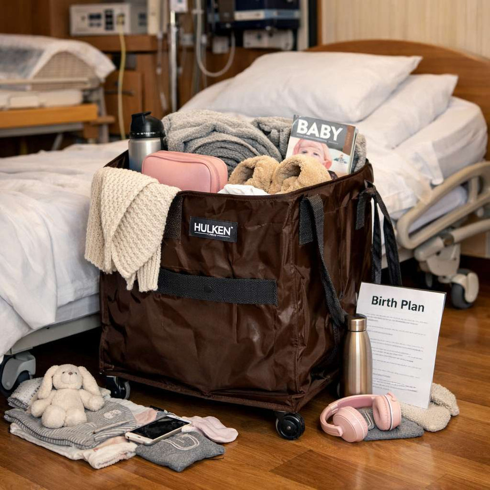 The Ultimate Hospital Bag: How a Rolling Tote Makes Packing Easier