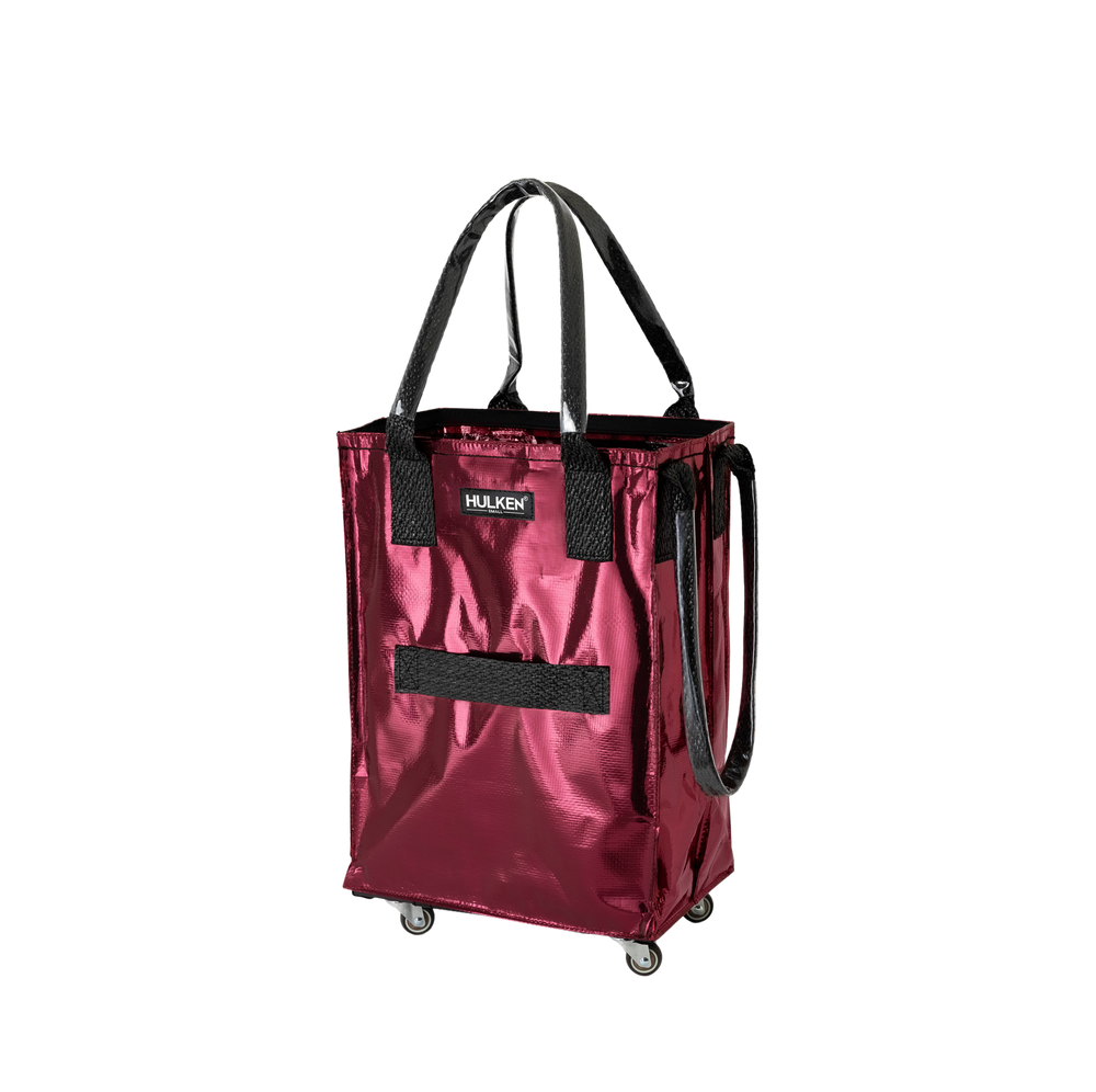 HULKEN Cosmic Red rolling tote