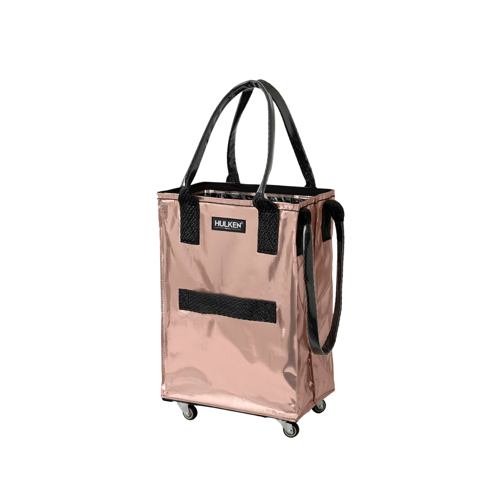 HULKEN Rosegold rolling tote
